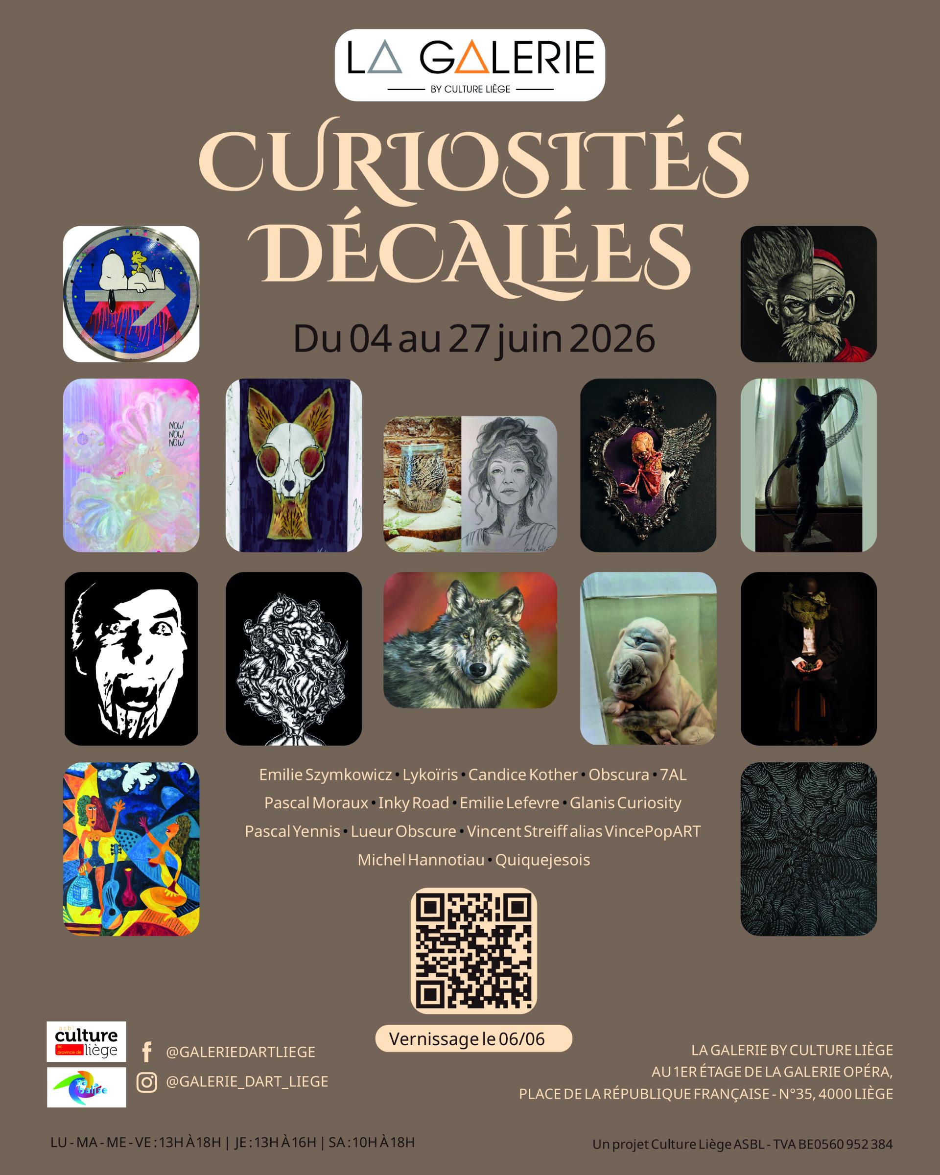 50 -  Nouvelle Exposition " Curiosités Décalées "